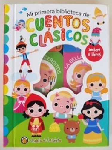 Papel MI PRIMERA BIBLIOTECA DE CUENTOS CLASICOS (INCLUYE 6 LIBROS) (CARTONE)