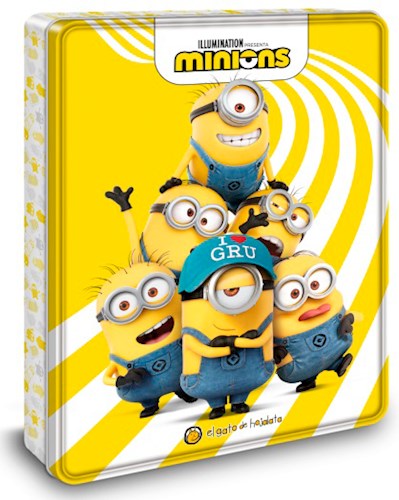 Papel MINIONS (LIBRO + 30 STICKERS + ROMPECABEZAS DOBLE + 4 MARCADORES) (LATA)