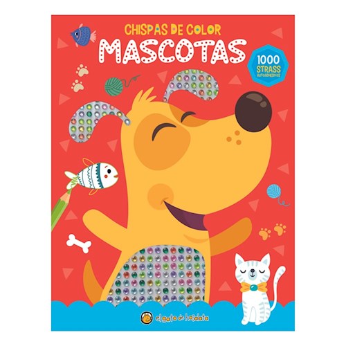 Papel MASCOTAS (1000 STRASS AUTOADHESIVOS) (COLECCION CHISPAS DE COLOR)