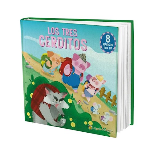 Papel TRES CERDITOS (CUENTOS INCREIBLES POP UP) (8 INCREIBLES POP UP) (CARTONE)