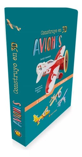 Papel AVIONES (COLECCION CONSTRUYO EN 3D) (INCLUYE LIBRO + 4 MODELOS) (CAJA)