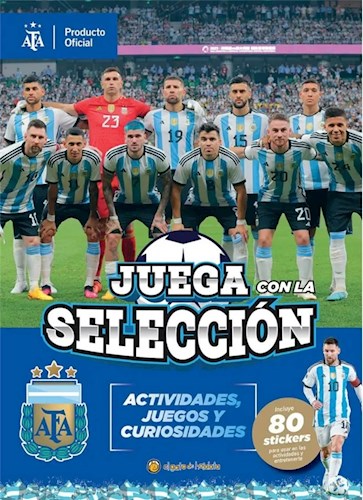 Papel JUEGA CON LA SELECCION ACTIVIDADES JUEGOS Y CURIOSIDADES (C/80 STICKERS) (PRODUCTO OFICIAL)
