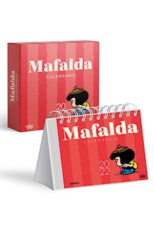 Papel Mafalda Calendario 2022 - Rojo