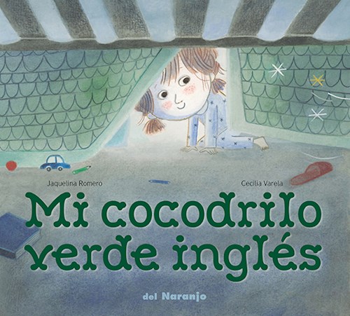 Papel MI COCODRILO VERDE INGLES (COLECCION LUNA DE AZAFRAN)