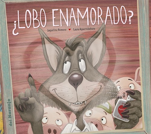 Papel LOBO ENAMORADO (COLECCION LUNA DE AZAFRAN) (IMPRENTA MAYUSCULA)