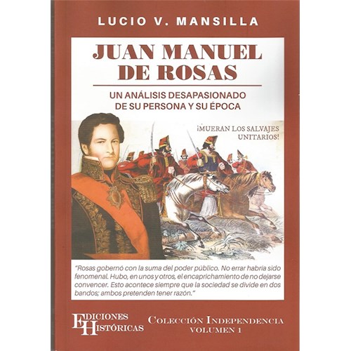 Papel JUAN MANUEL DE ROSAS