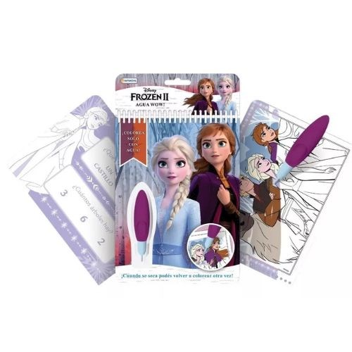 Papel FROZEN (AGUA WOW) (CON LAPIZ MAGICO Y ACTIVIDADES)