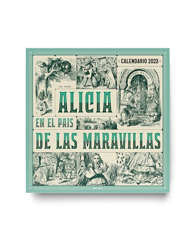 Papel Calendario 2023 Alicia En El Pais De Las Maravillas