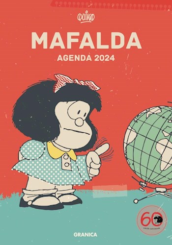 Papel Mafalda 2024 Anillada Columna Roja
