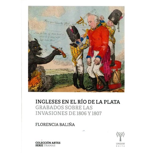 Papel INGLESES EN EL RIO DE LA PLATA . GRABADOS SOBRE LAS INVASIONES DE 1806 Y 1807
