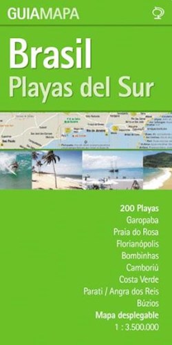 Papel Guia Mapa Brasil Playas Del Sur