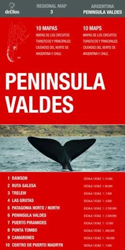 Papel Peninsula Valdes Regional Map