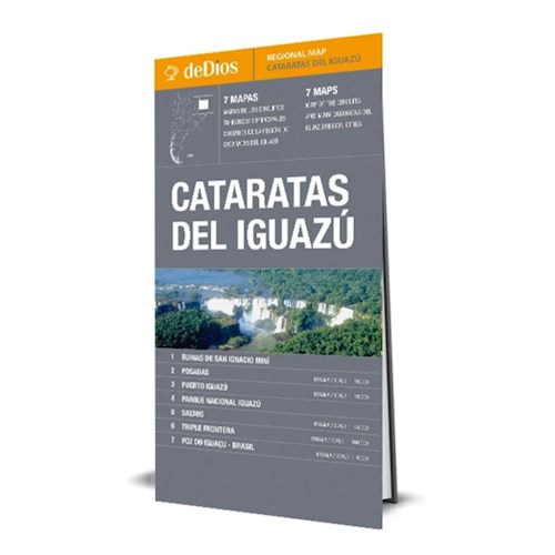 Papel Cataratas Del Iguazu Regional Map