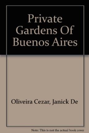 Papel PRIVATE GARDENS OF BUENOS AIRES
