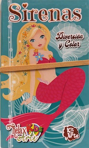 Papel SIRENAS (DIVERSION Y COLOR) (COLECCION RELAX KIDS ARTE) (CARTONE)