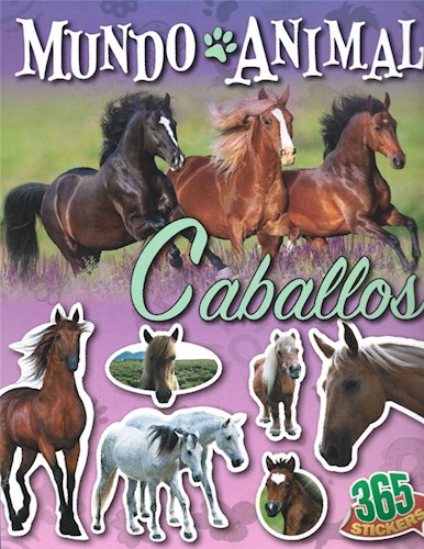 Papel CABALLOS (COLECCION MUNDO ANIMAL) (365 STICKERS)
