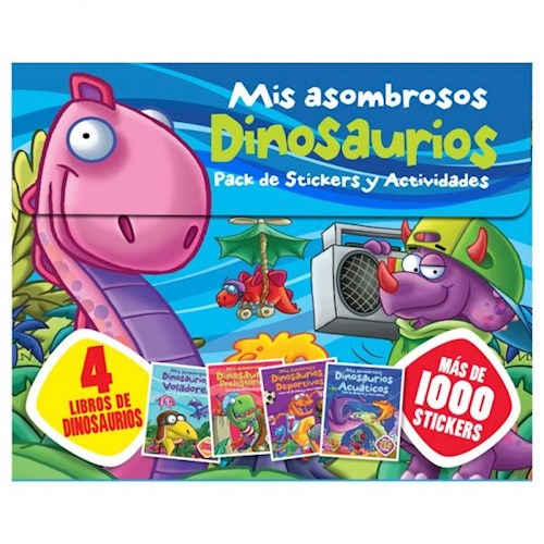  Mis Asombrosos Dinosaurios 100 Stickers
