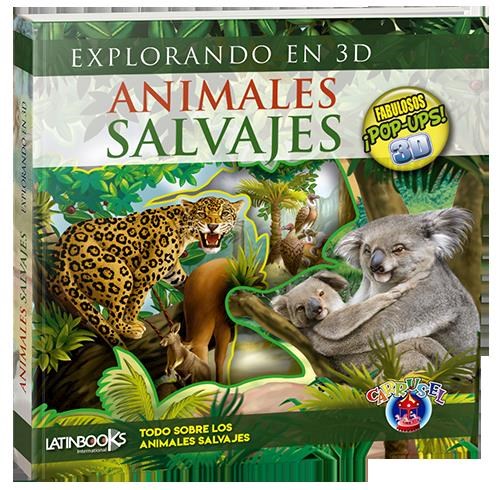 Papel ANIMALES SALVAJES (COLECCION CARRUSEL) (FABULOSOS POP U  PS 3D) (CARTONE)