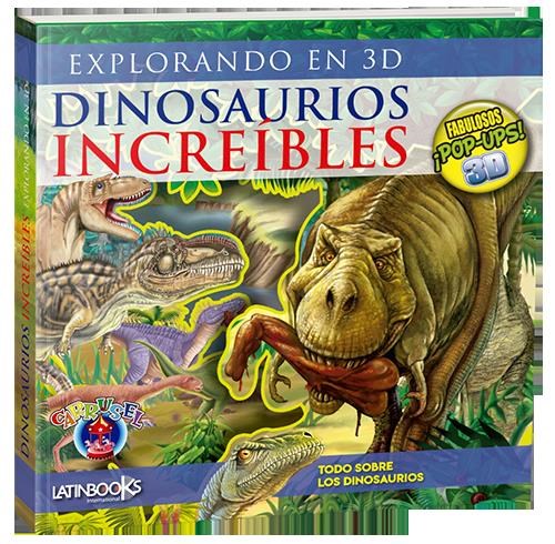 Papel Explorando 3 D - Dinosaurios Increibles