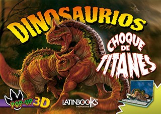 Papel Dinosaurios Choque De Titanes Pop-Up 3D
