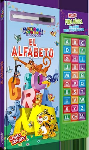 Papel ALFABETO (COLECCION MEGA SONIDOS MAGICOS) (INCLUYE FIBRA MAGICA PARA ESCRIBIR) (CARTONE)
