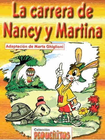 Papel CARRERA DE NANCY Y MARTINA (COLECCION PEQUEÑITOS)
