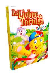 Papel Fabu Pop 3D La Liebre Y La Tortuga