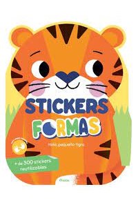 Papel Hola, Pequeño Tigre - Stickers Formas