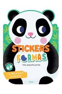 Papel Hola, Pequeño Panda - Stickers Formas