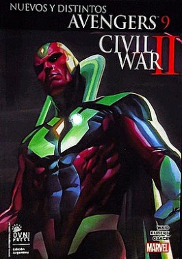 Papel NUEVOS Y DISTINTOS AVENGERS 9 CIVIL WAR II
