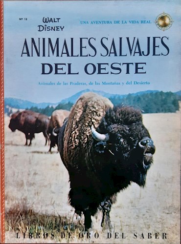 Papel ANIMALES SALVAJES DEL OESTE (COLECCION LIBROS DE ORO DEL SABER)