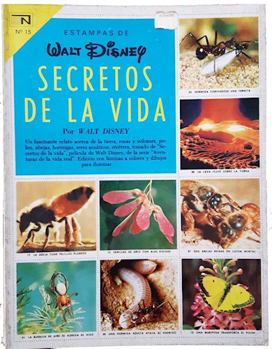 Papel SECRETOS DE LA VIDA (ESTAMPAS DE WALT DISNEY)