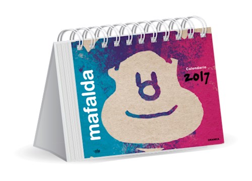  Mafalda 2017  Calendario Escritorio Ê  Rojo