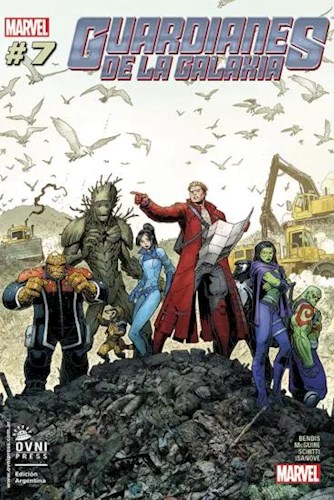Papel GUARDIANES DE LA GALAXIA N°7