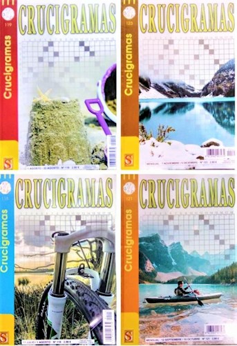 Papel CRUCIGRAMAS SURTIDOS 64 PAGINAS