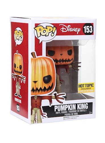 Papel Pumpkin King - (The Nightmare Before Christmas) Funko Pop #153