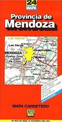 Papel Provincia De Mendoza Nº 24 Automapa