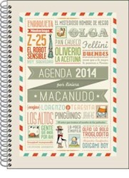 Papel Agenda Macanudo 2015 Anillada Blanca