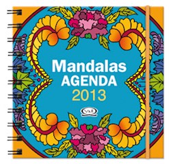 Papel Agenda Mandalas 2013 Tapa Naranja