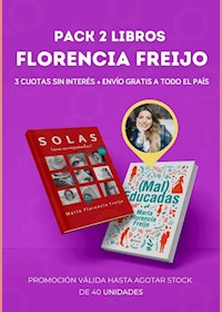 Papel Pack 2 Libros  Florencia Freijo +  Envío Gratis A Todo El Pais