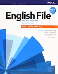 Papel English File Fourth Edition Pre-Intermediate Student'S Book (With Online Practice)