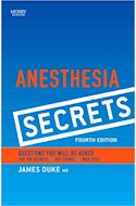 Papel Anesthesia Secrets Ed.4