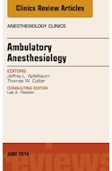 E-book Ambulatory Anesthesia, An Issue Of Anesthesiology Clinics