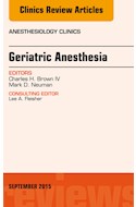 E-book Geriatric Anesthesia, An Issue Of Anesthesiology Clinics