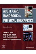 E-book Acute Care Handbook For Physical Therapists