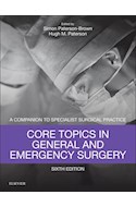 E-book Core Topics In General & Emergency Surgery