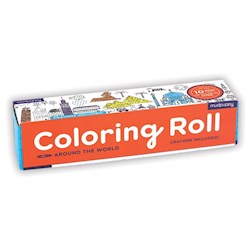 Papel Around The World - Coloring Roll