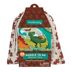 Papel Dinosaur Park - Puzzle To Go