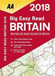 Papel Aa 2018 Big Easy Read Britain Road Atlas