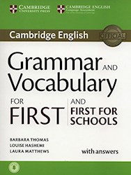 Papel Grammar And Vocabulary For First And First For Schools With Answers And Audio